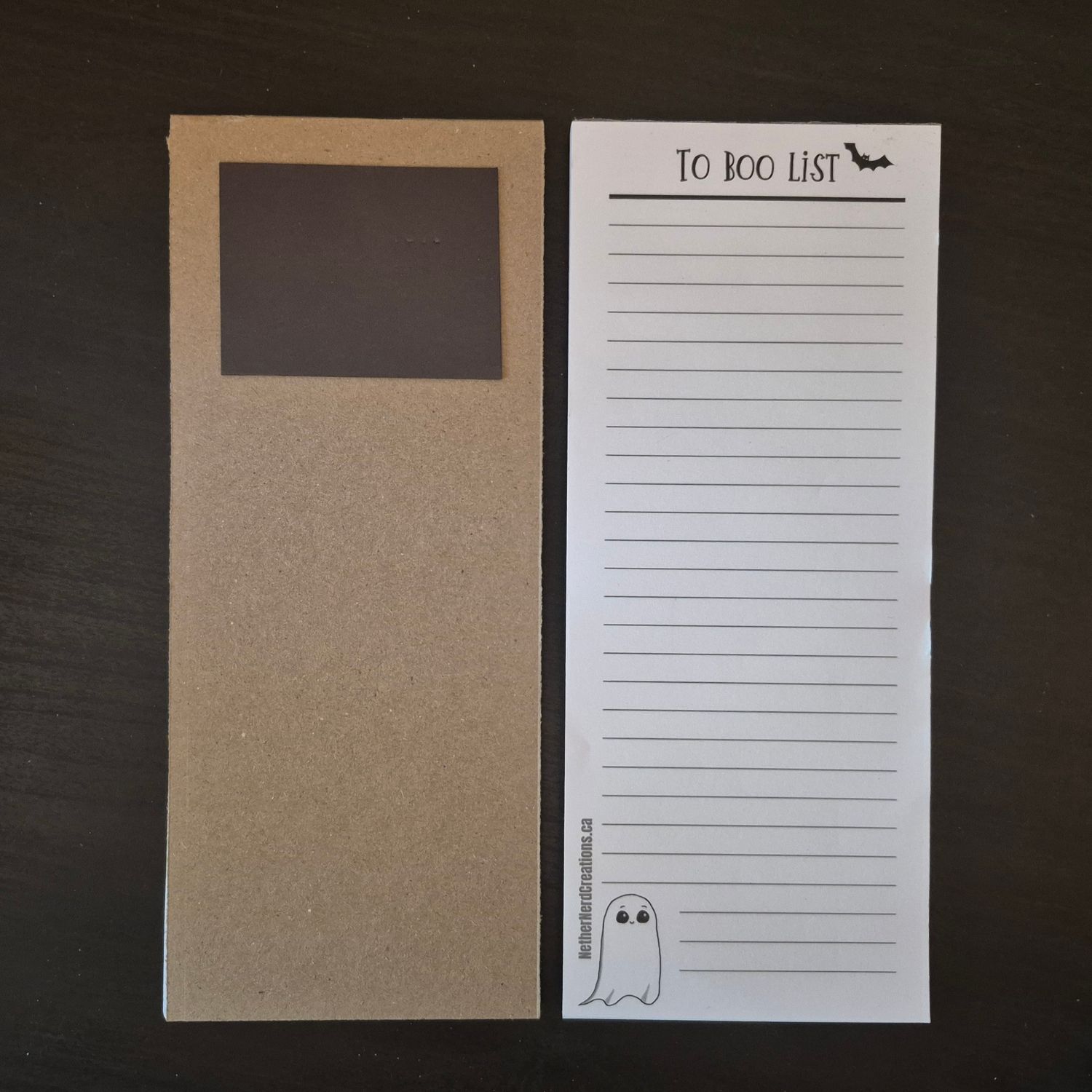 To BOO list Magnetic Notepad