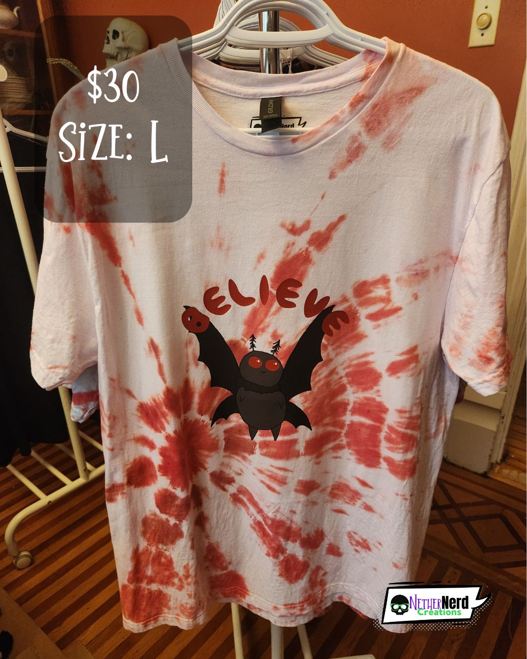 Mothman Tie Dye T-Shirt
