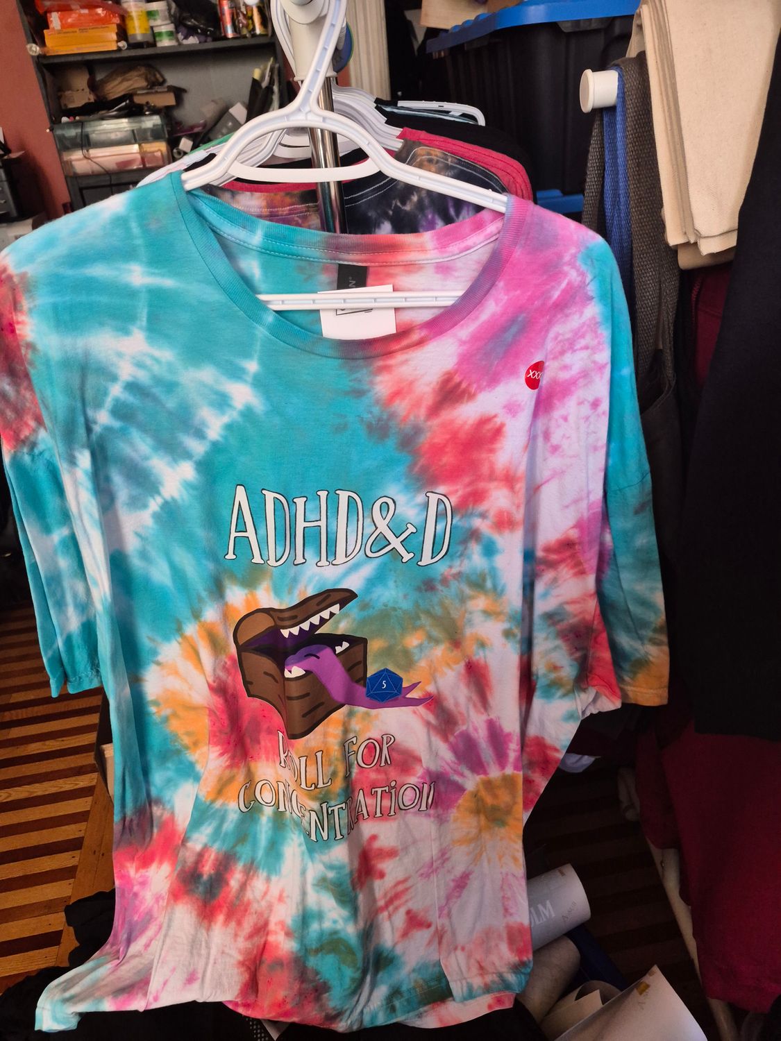 Tie Dye ADHD&amp;D
