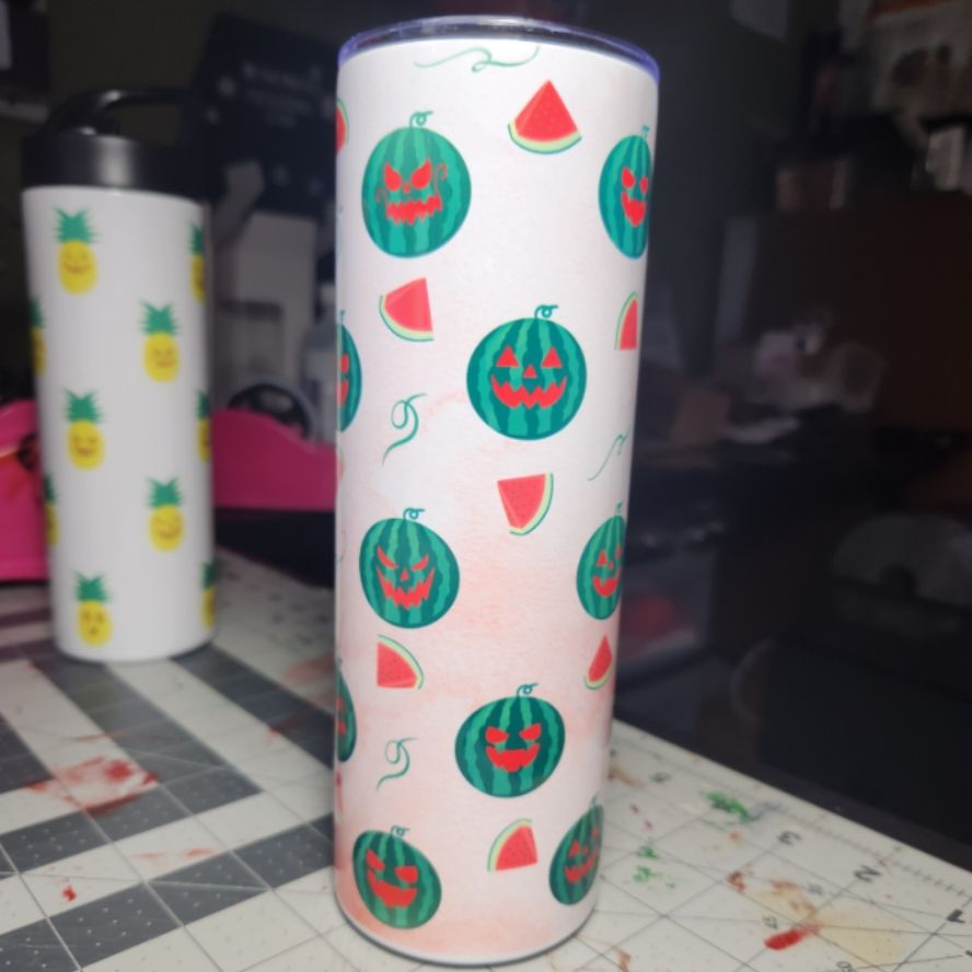Watermelon Jack o'lanterns Tumbler