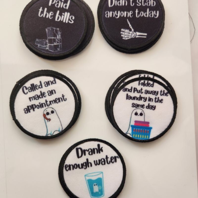 Adulting badges