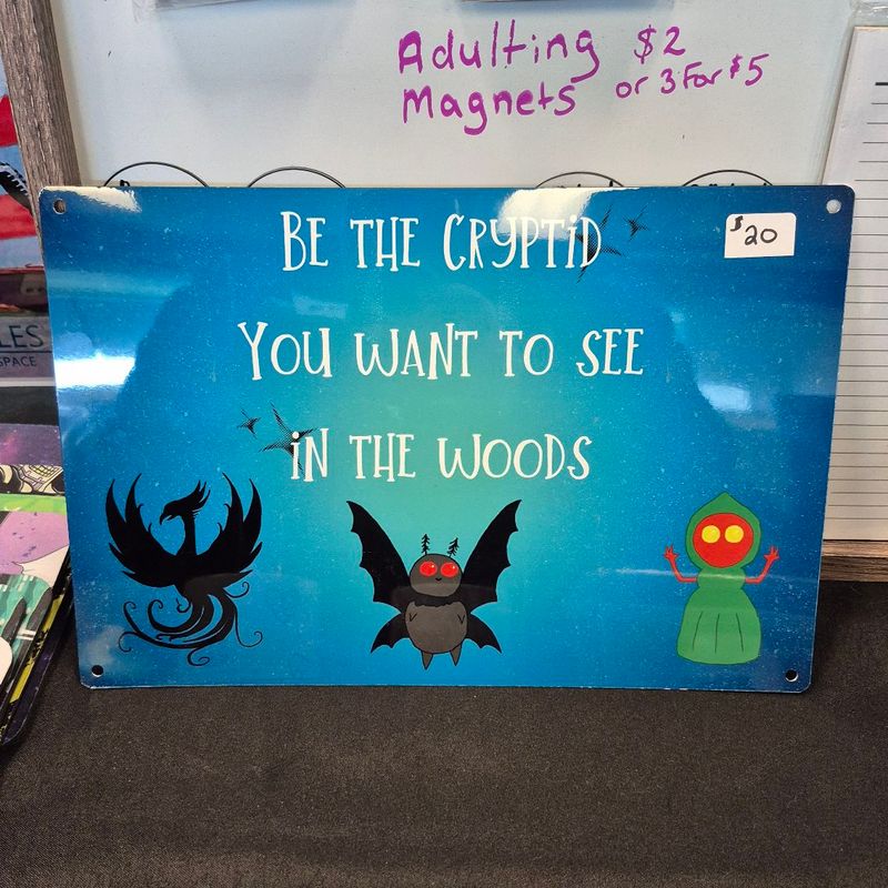 Cryptid Sign