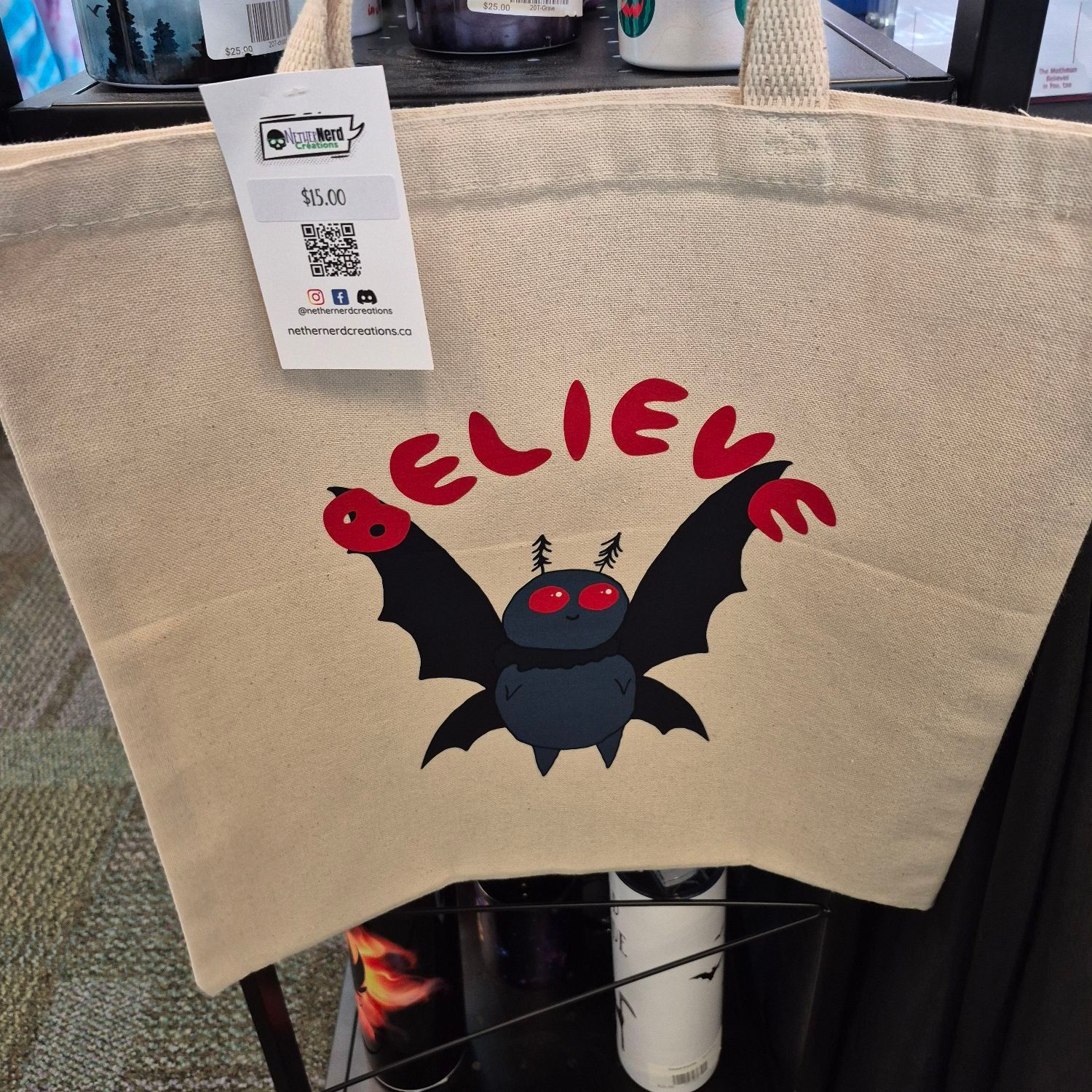 Mothman Tote Bag