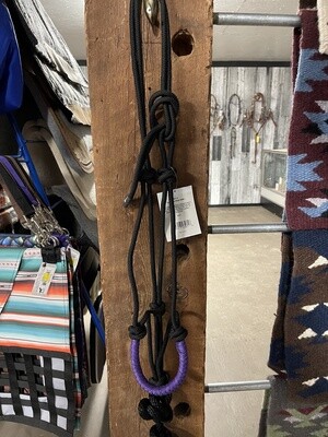 Purple/Black Rope Halter