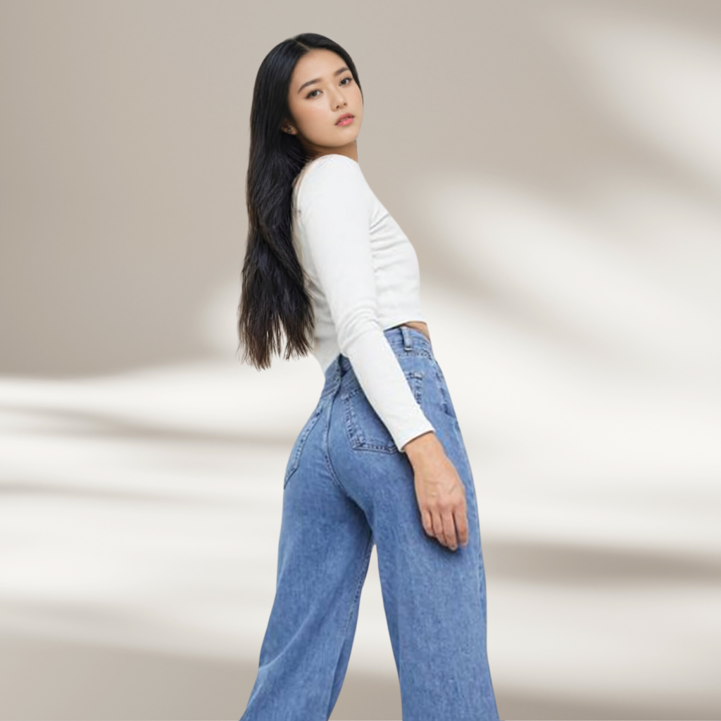 Wide Leg Jeans - PDF Sewing Pattern