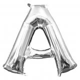 Silver Letter A Balloon (16&quot; Air Filled)