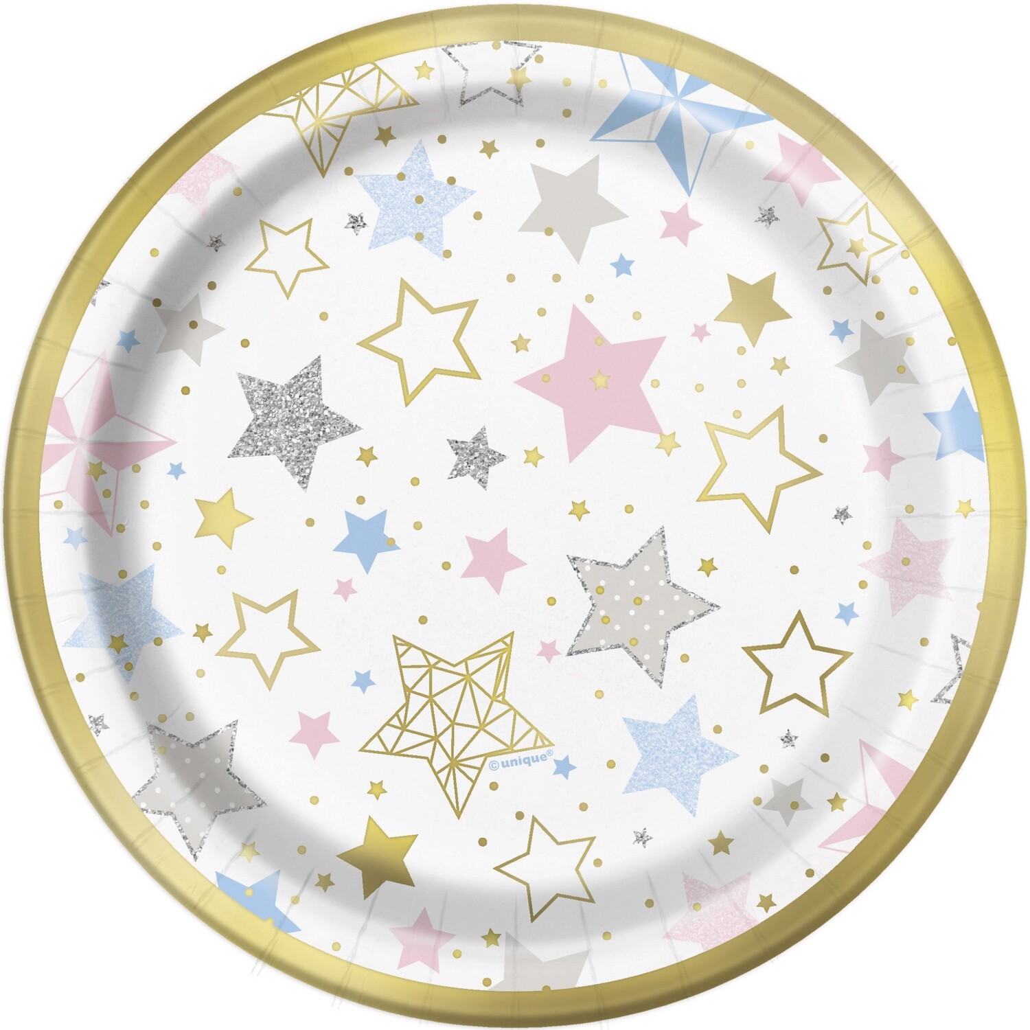Twinkle Twinkle Stars Dessert Plates 8ct