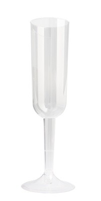 Clear Champagne Flutes 4ct, 7oz