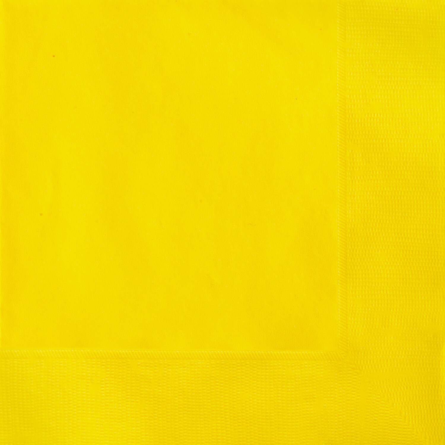 Sunflower Yellow Beverage Napkins 50pk