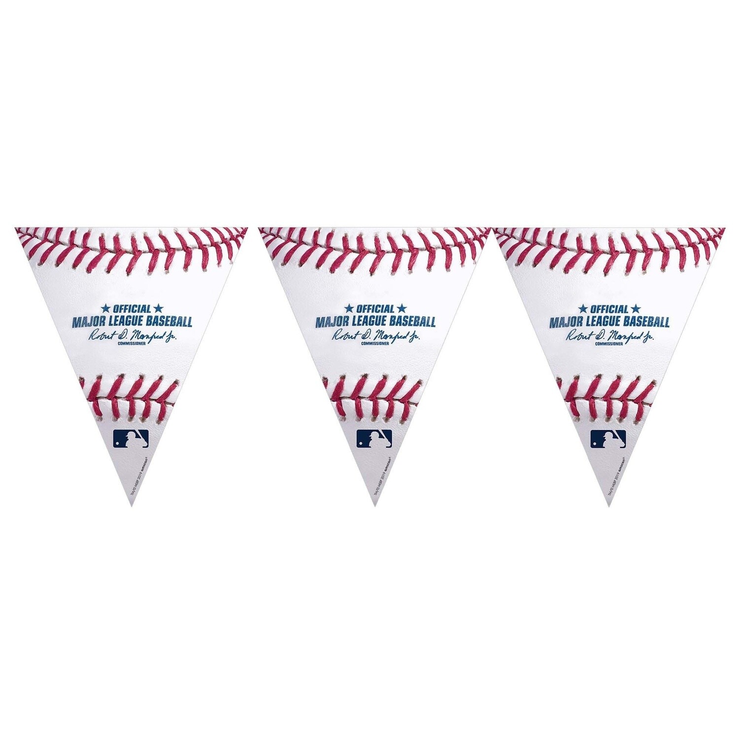 Rawlings MLB Baseball Pennant Banner, 12FT