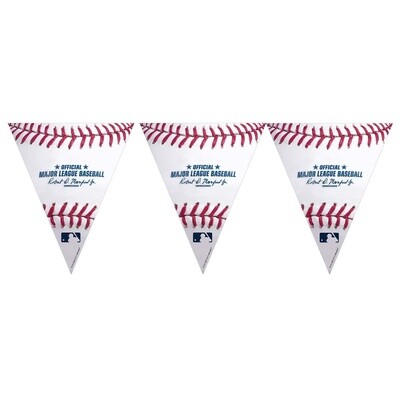 Rawlings MLB Baseball Pennant Banner, 12FT