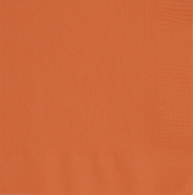 Orange Luncheon Napkins 50pk Orange Luncheon Napkins 50pk