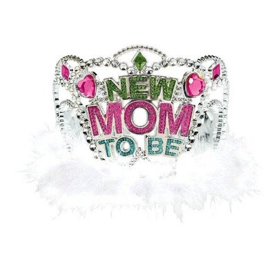 &#39;New Mom To Be&#39; Silver Tiara