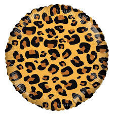 Leopard Print Foil Balloon 18&quot;