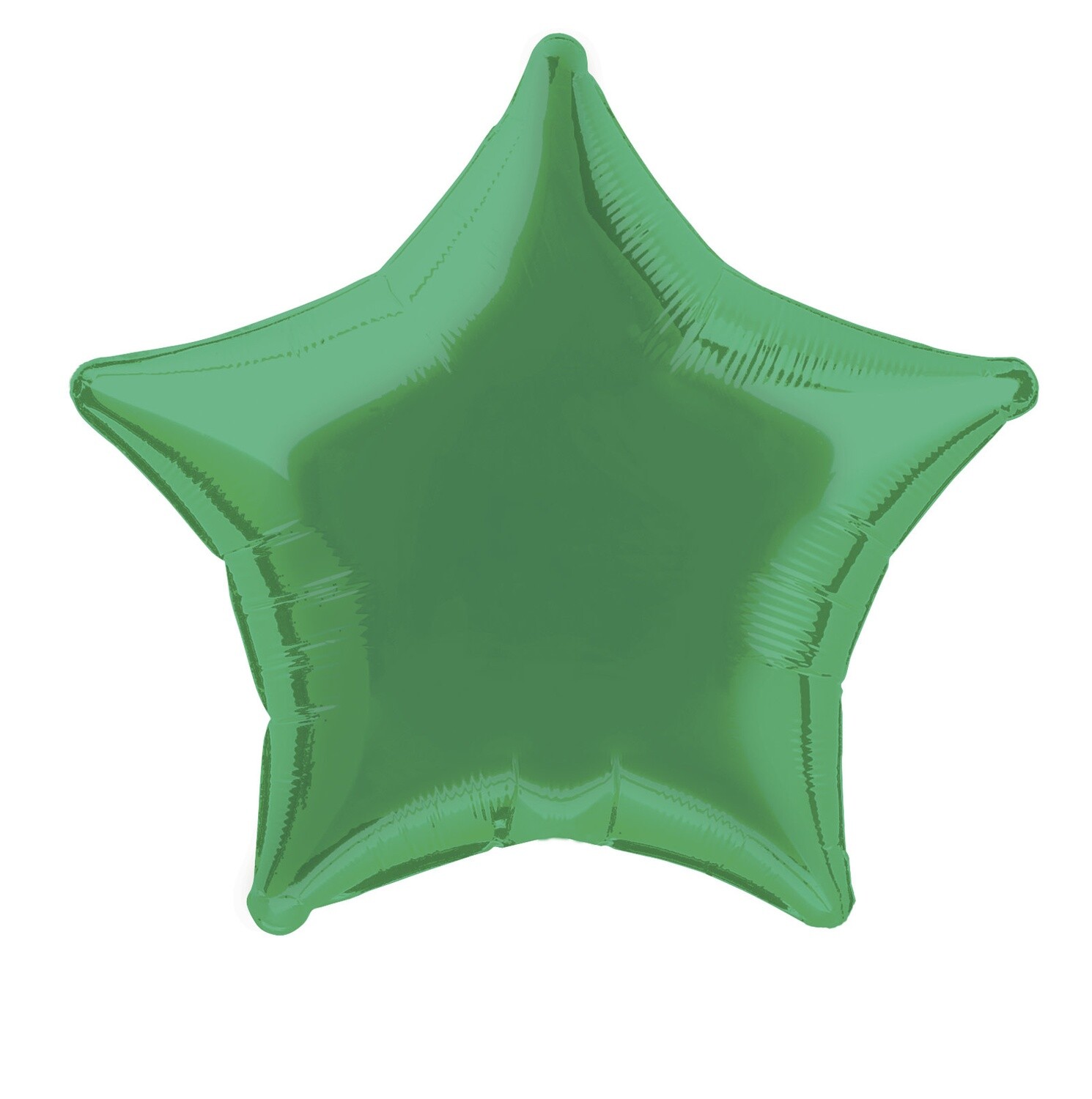 Emerald Green Star Foil Balloon 20&quot;