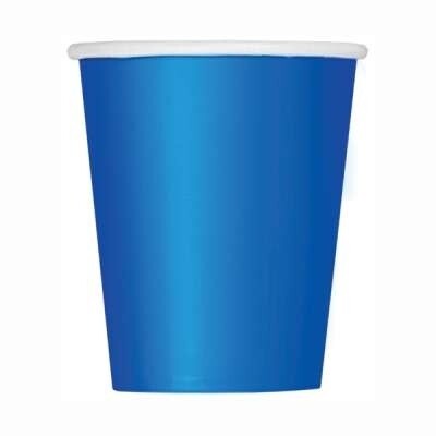 Royal Blue Paper Cups 8pk