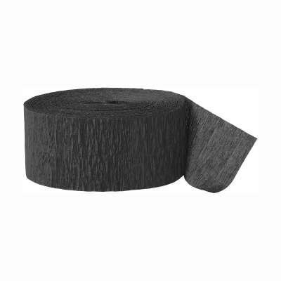 Black Crepe Streamers, 81FT