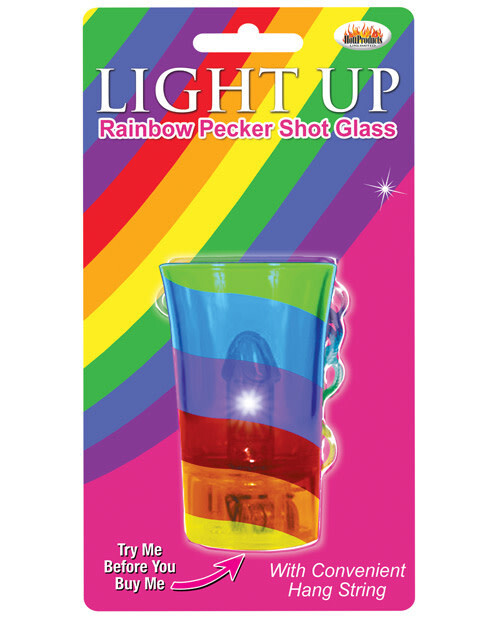 Light Up Pecker Shotglass