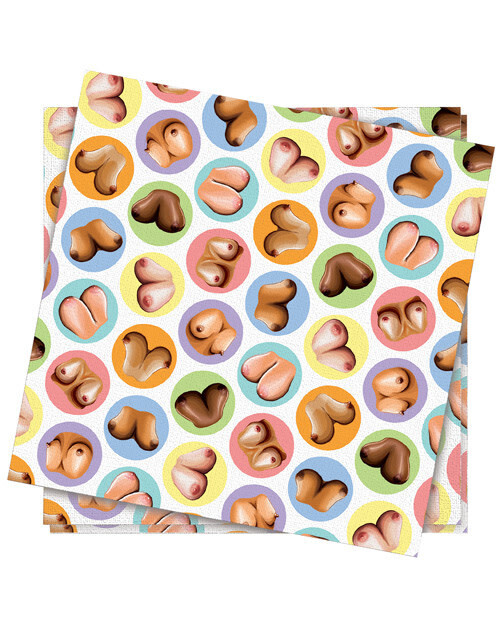 Boobie Cocktail Napkins 8CT
