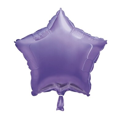 Lavender Star Foil Balloon 20&quot;