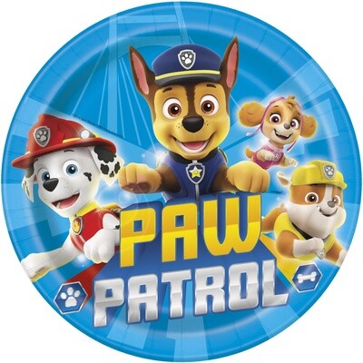 Paw Patrol Dinner Plates 9&quot;