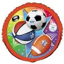 Sports Theme Foil Balloon 18&quot;(discontinued)