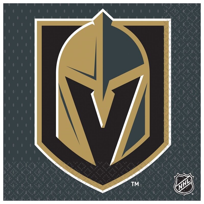 Vegas Golden Knights Luncheon Napkins, 16ct