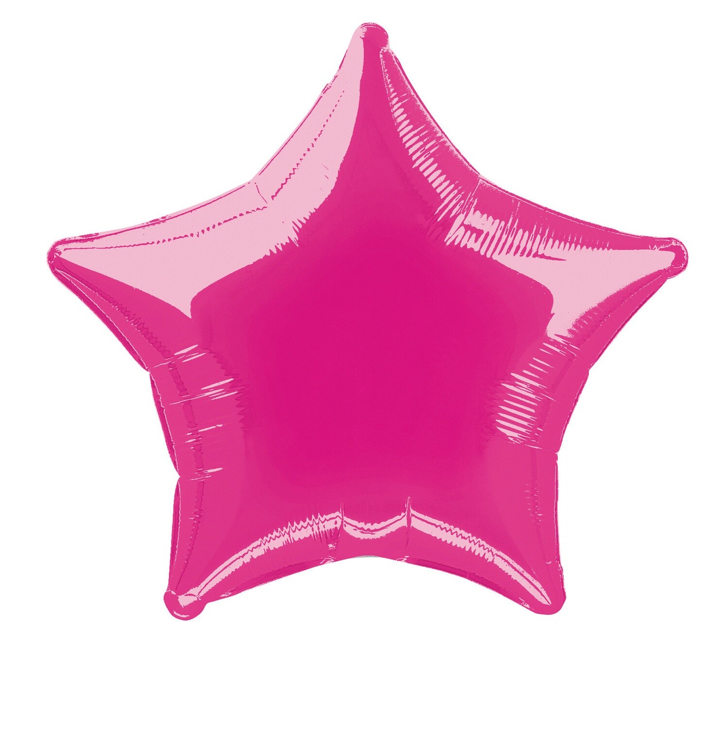 Hot Pink Star Foil Balloon 20&quot;