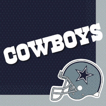 Dallas Cowboys Luncheon Napkins 16ct