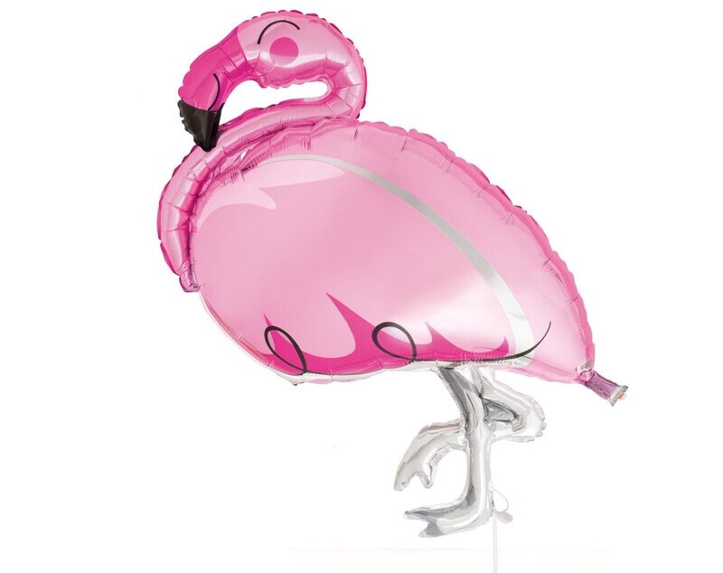 Pink Flamingo Mylar, 45&quot;