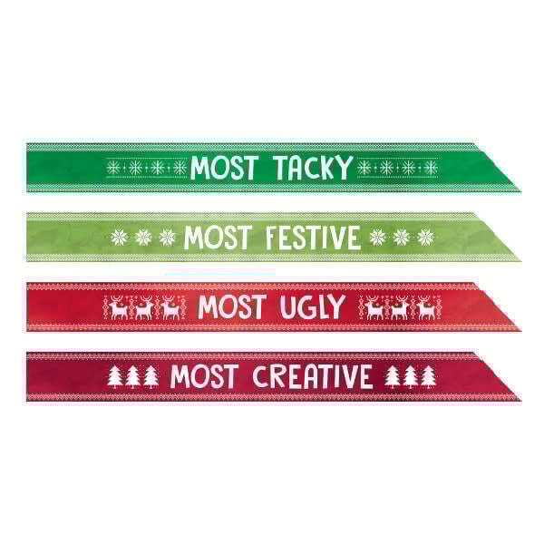 Ugly Sweater Sash