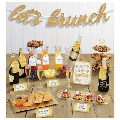 'Let's Brunch!' Mimosa Bar Kit 14ct