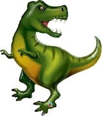 Tyrannosaurus Dinosaur Foil Balloon 42&quot;