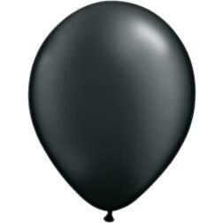 Pearlized 12&quot; Onyx Black Latex Singles