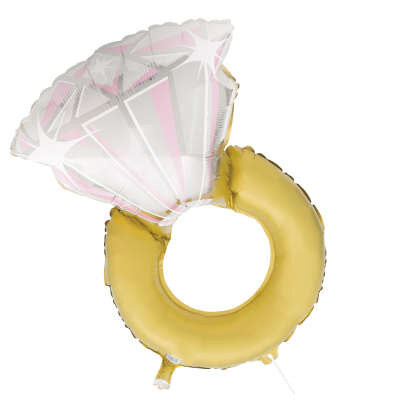 Diamond Ring Foil Balloon 32&quot;