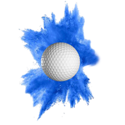 Blue Gender Reveal Golf Ball, 2CT
