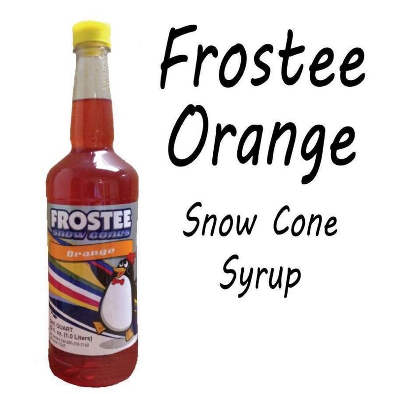 Snow Cone Syrup - Orange, 1L