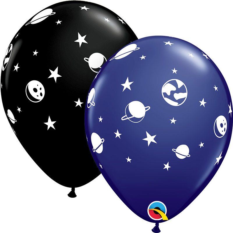Space Printed 12&quot; Latex Singles