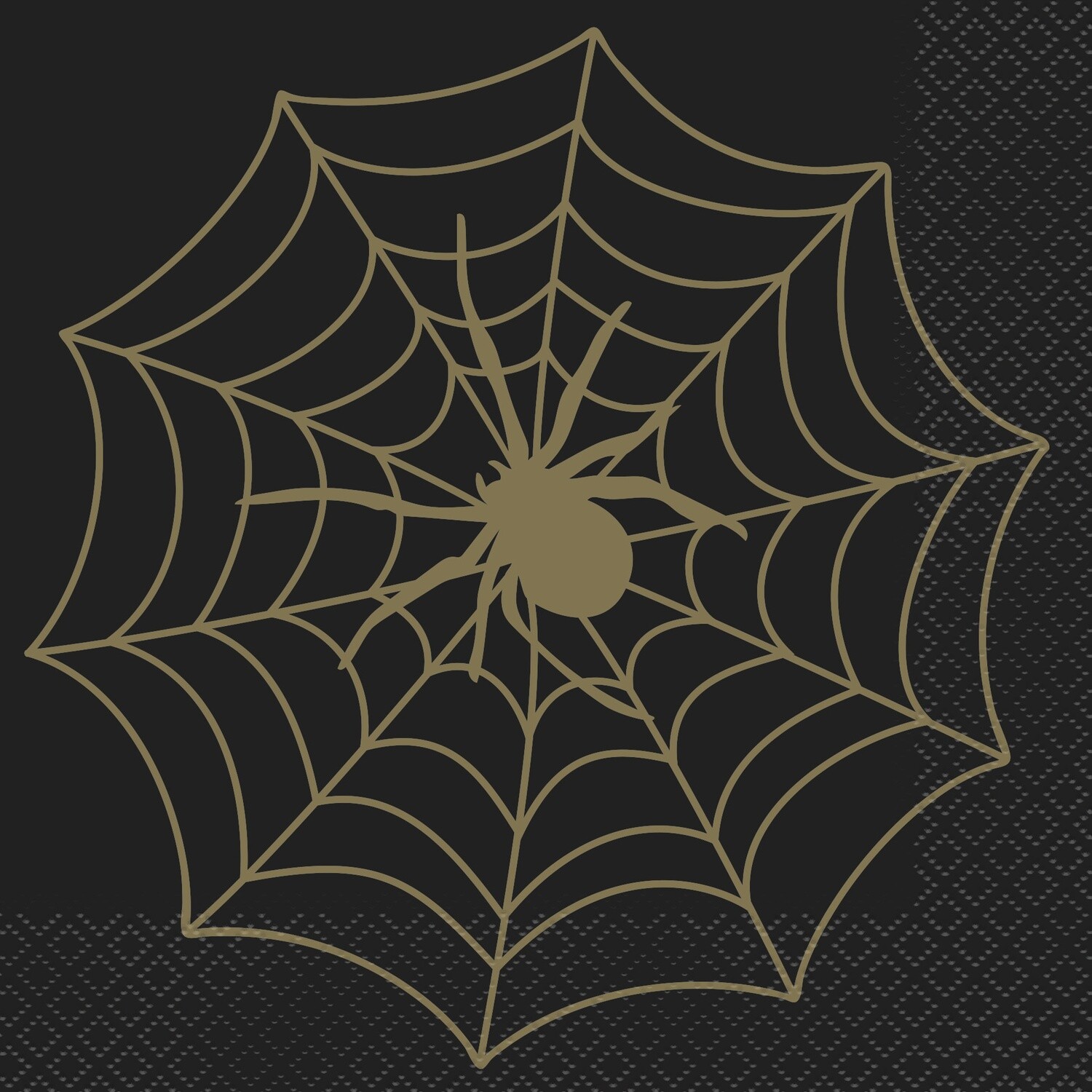 Spider Web Halloween Luncheon Napkins 16ct
