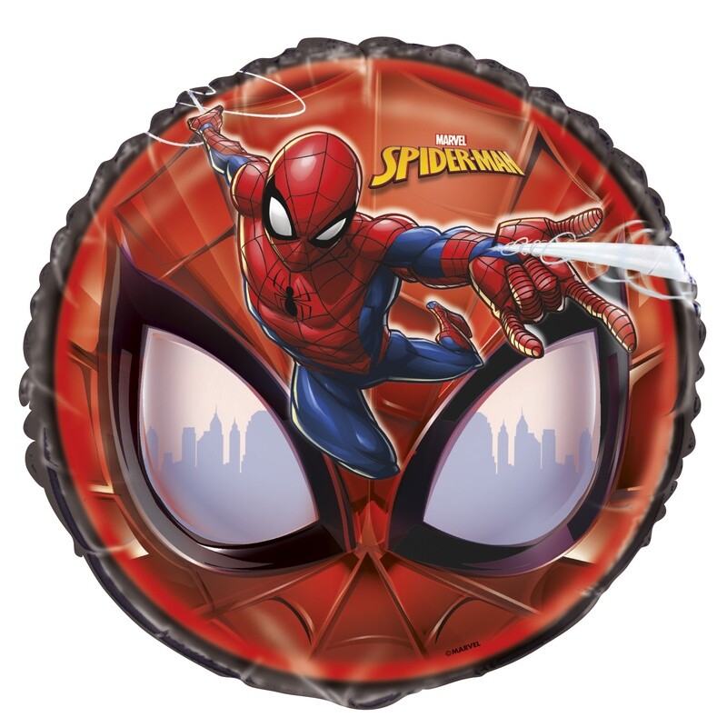 SpiderMan Round Foil Balloon 18&quot;