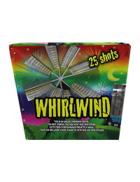 Whirlwind Fireworks Cake 25 Shots