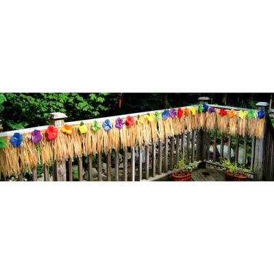 Luau Deck Fringe 12&quot; x 24&quot;