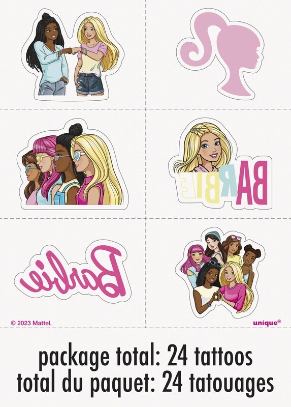 Barbie Tattoos  24ct