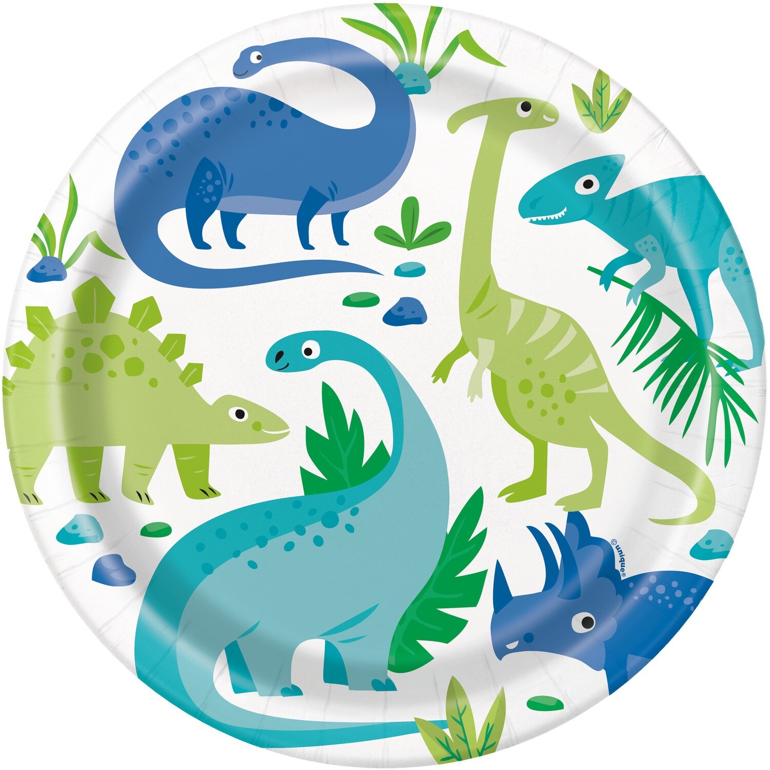 Dinosaur Dinner Plates 9&quot;