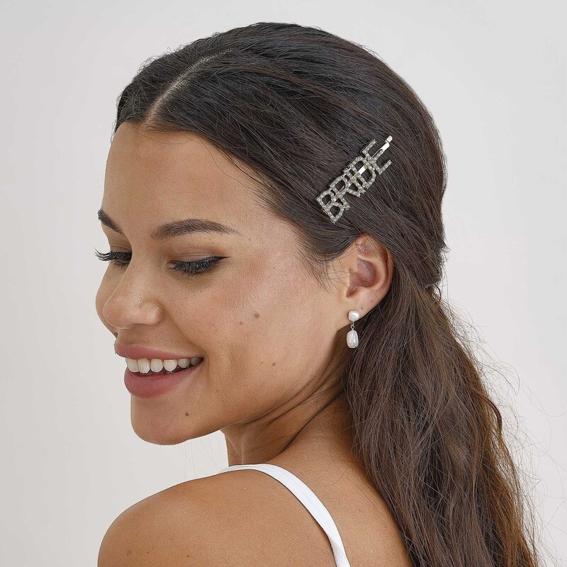 Embellished Bride Hair Slide