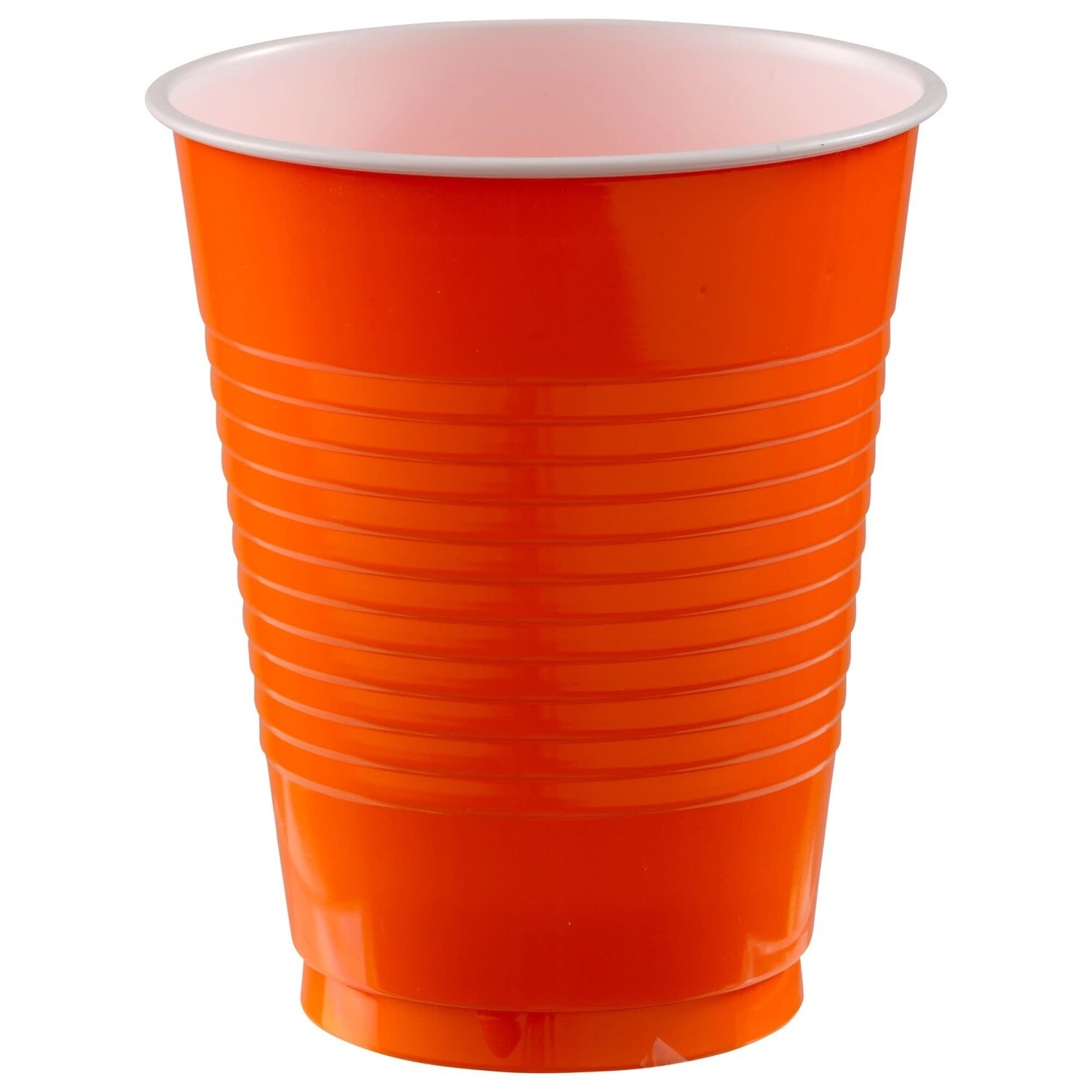 Orange Peel Solo Cups, 18 oz, 20ct