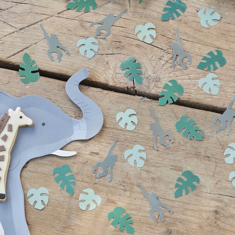 Leaf &amp; Monkey Table Confetti