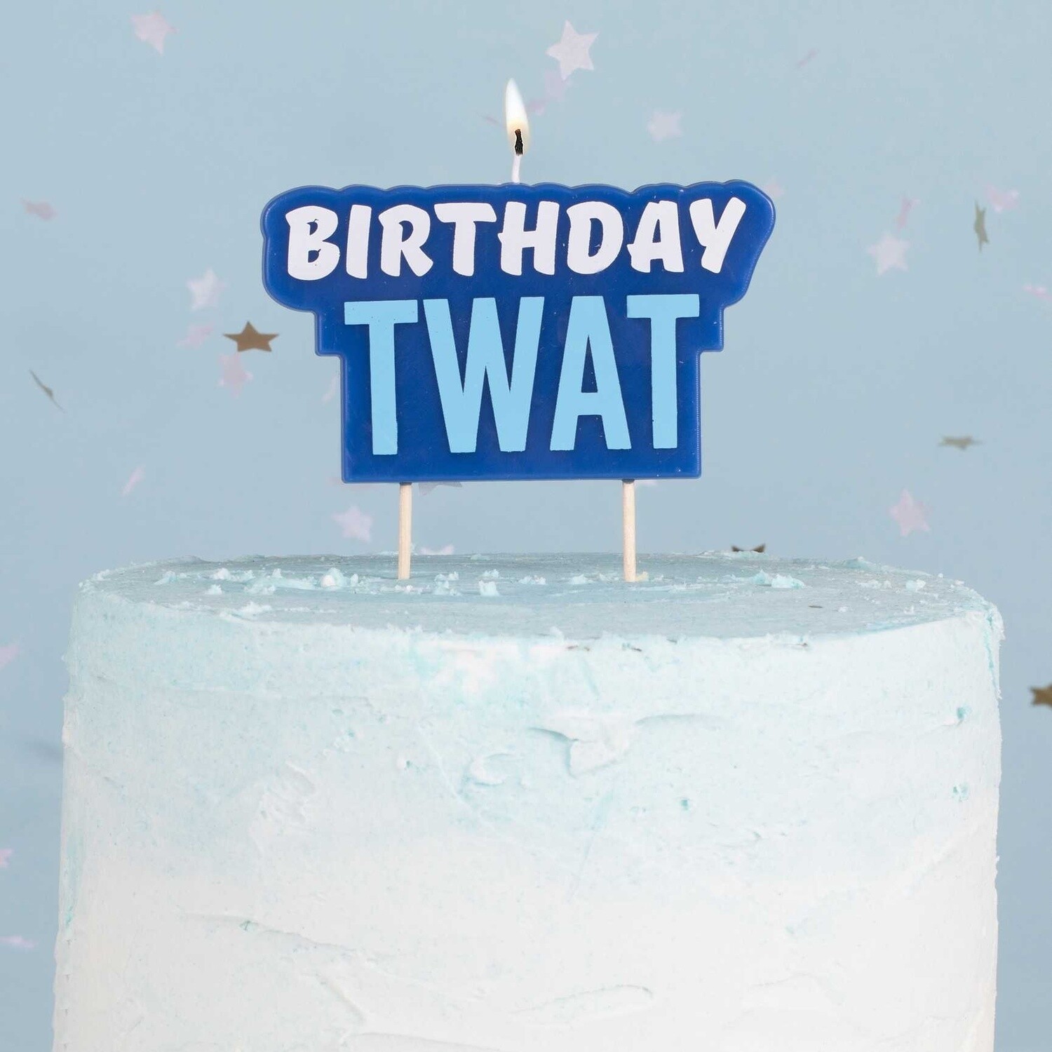 Birthday Twat Cake Candle