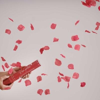 Red Rose Petal, Confetti Cannon