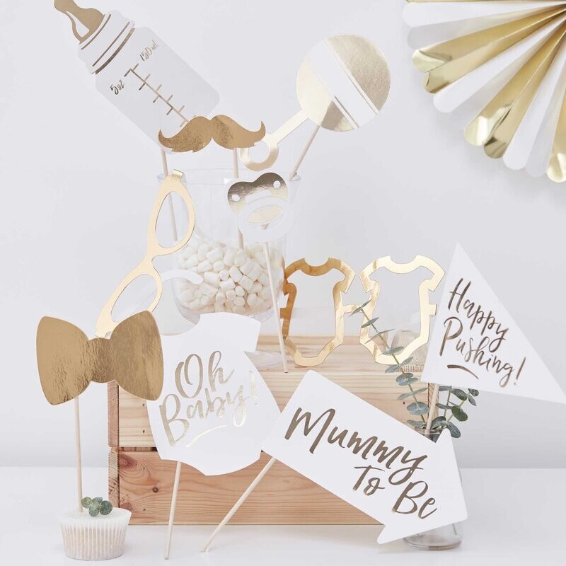 Oh Baby! Baby Shower Photo Booth Props